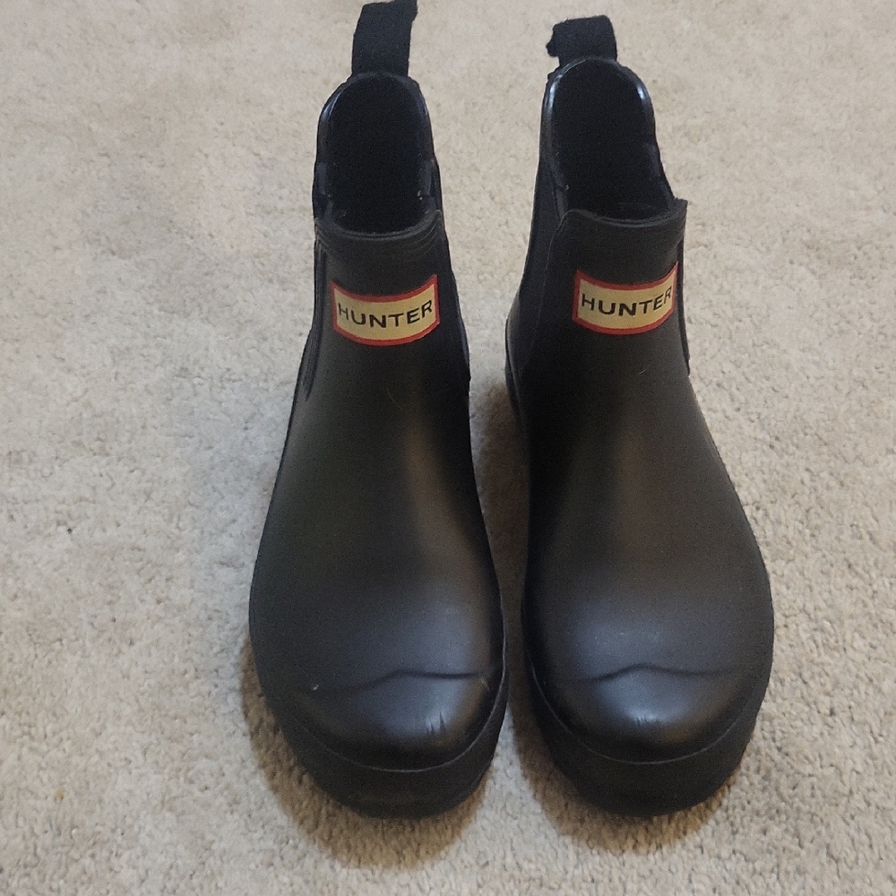 Hunter Black Rain Boots